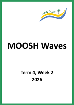 MOOSH Waves